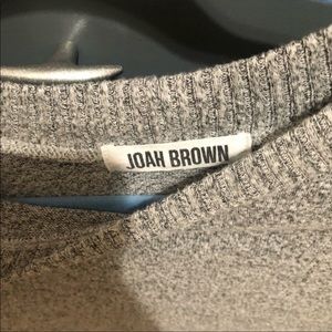 Joah brown crew neck sweater